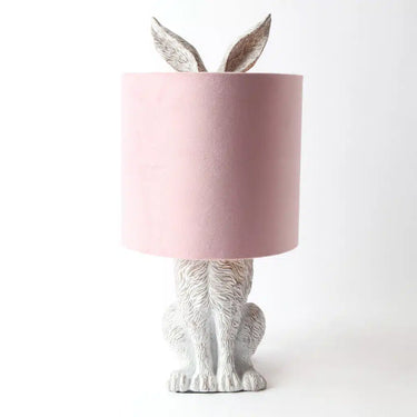Bunny Table Lamp - Stone & Blush at Online8 Furniture Auckland NZ