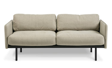 Bureau 2 Seat Upholstered Sofa - Oatmeal at Online8 Furniture Auckland NZ