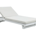 Infinity Sun Lounger - Grey & White at Online8 Furniture Auckland NZ