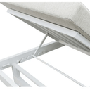 Infinity Sun Lounger - Grey & White at Online8 Furniture Auckland NZ