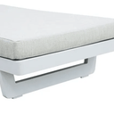 Infinity Sun Lounger - Grey & White at Online8 Furniture Auckland NZ