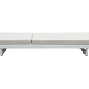 Infinity Sun Lounger - Grey & White at Online8 Furniture Auckland NZ