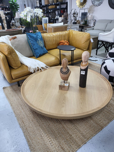 Byron Round Coffee Table - Extra Large at Online8 Furniture Auckland NZ