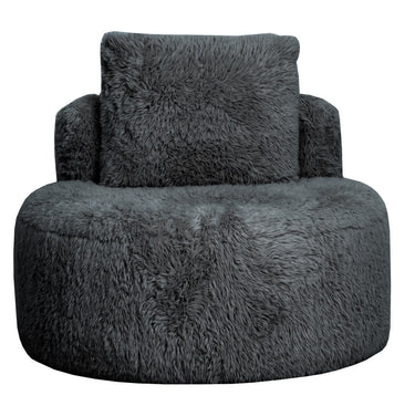 Cabana Round Accent Chair - Graphite at Online8 Furniture Auckland NZ