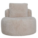 Cabana Round Accent Chair - Sand at Online8 Furniture Auckland NZ