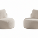 Cabana Round Accent Chair - Sand at Online8 Furniture Auckland NZ