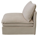Calais 4 Pcs Slip Cover Modular Sofa with Ottoman at Online8 Furniture Auckland NZ