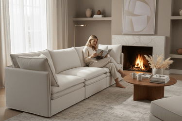 Calais 3 Seater Modular Slip Cover Sofa at Online8 Furniture Auckland NZ