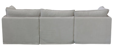 Calais Left End Slip Cover Sofa Seat - Oatmeal at Online8 Furniture Auckland NZ