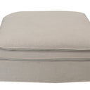 Calais Ottoman - Oatmeal at Online8 Furniture Auckland NZ