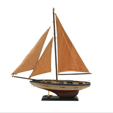 Calypso Wooden Yacht Model at Online8 Furniture Auckland NZ