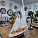 Calypso Wooden Yacht Model at Online8 Furniture Auckland NZ