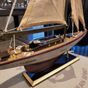 Calypso Wooden Yacht Model at Online8 Furniture Auckland NZ