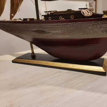 Calypso Wooden Yacht Model at Online8 Furniture Auckland NZ