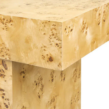 Cambridge Burl Wood Console Table at Online8 Furniture Auckland NZ