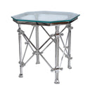 Campaign Table Square — Nickel at Online8 Furniture Auckland NZ