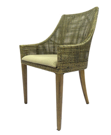 Canggu Armchair - Smoke & Oatmeal at Online8 Furniture Auckland NZ