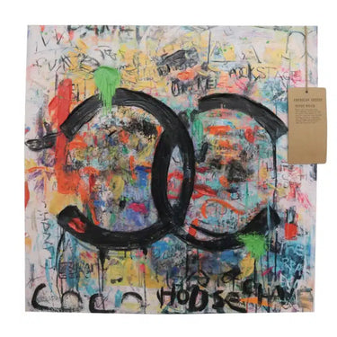 Canvas Wall Art Coco - Hand-Embellished at Online8 Furniture Auckland NZ