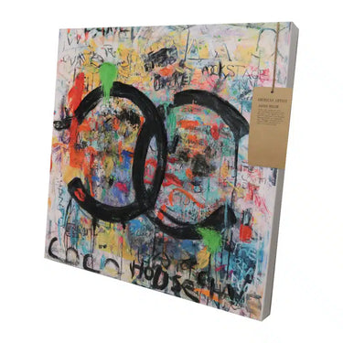Canvas Wall Art Coco - Hand-Embellished at Online8 Furniture Auckland NZ