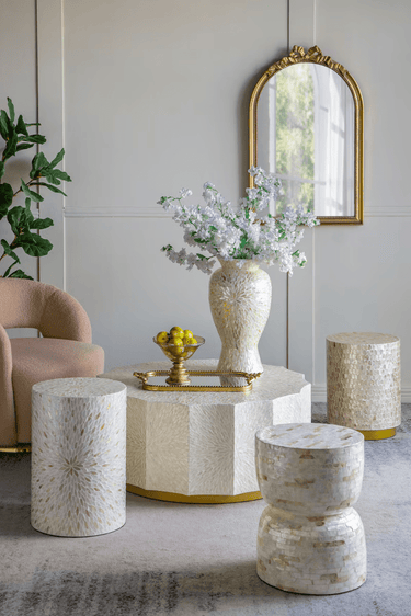 Capiz Vase - Large at Online8 Furniture Auckland NZ