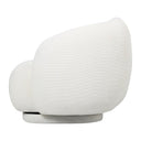 Capri Occasional Swivel Chair - lvory at Online8 Furniture Auckland NZ