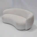 Caprice 2.5 Seat Curved Sofa - Cream at Online8 Furniture Auckland NZ