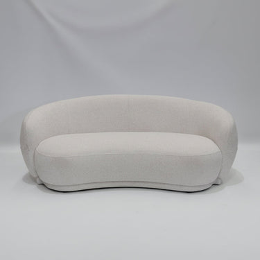 Caprice 2.5 Seat Curved Sofa - Cream at Online8 Furniture Auckland NZ