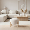 Caprice Cream Stool - Cream at Online8 Furniture Auckland NZ