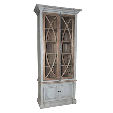 Cardenas Old Pine Display Cabinet | Bookcase at Online8 Furniture Auckland NZ
