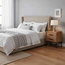 Carlton Bedside Table - 2 Drawers at Online8 Furniture Auckland NZ