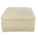 Carlton Slip Cover Modular Sofa with Reversible Chaise - Hemp at Online8 Furniture Auckland NZ