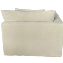 Carlton Slip Cover Modular Sofa with Reversible Chaise - Hemp at Online8 Furniture Auckland NZ