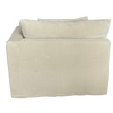 Carlton Slip Cover Modular Sofa with Reversible Chaise - Hemp at Online8 Furniture Auckland NZ