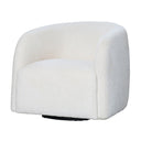 Casper Boucle Swivel Chair - Natural at Online8 Furniture Auckland NZ
