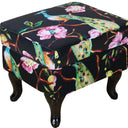Castella Patchwork Ottoman - Peacock at Online8 Furniture Auckland NZ