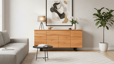 Catalina Buffet – Messmate Timber with Resin Inlay at Online8 Furniture Auckland NZ