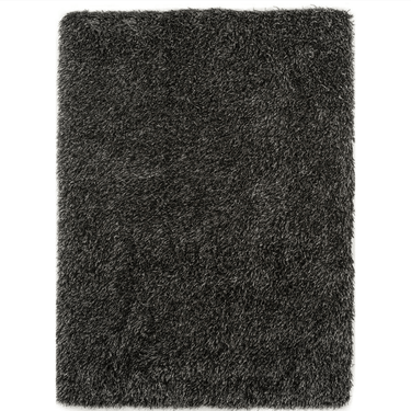 Celeste Black/White Shaggy Rug at Online8 Furniture Auckland NZ