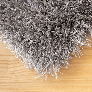 Celeste Silver Shaggy Rug at Online8 Furniture Auckland NZ