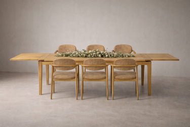 Cellini Dining chair - Natural Ash Wood at Online8 Furniture Auckland NZ