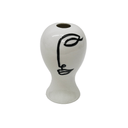 Ceramic Abstract Eye Vase at Online8 Furniture Auckland NZ