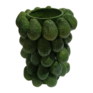 Ceramic Avocado Vessel - Green at Online8 Furniture Auckland NZ