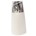 Ceramic Dipped Silver Vase at Online8 Furniture Auckland NZ