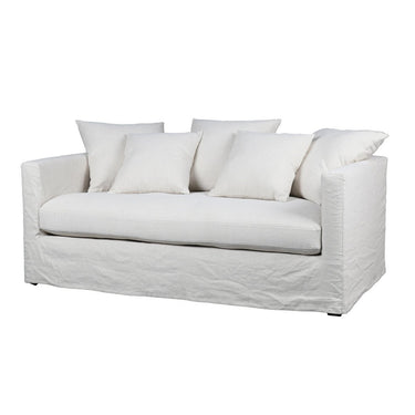 Chalet 2 Seater Slip Cover Sofa - Salt & Pepper at Online8 Furniture Auckland NZ