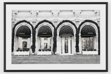 Print - Chanel Black & White Luxe
