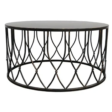 Chang Metal Round Coffee Table at Online8 Furniture Auckland NZ