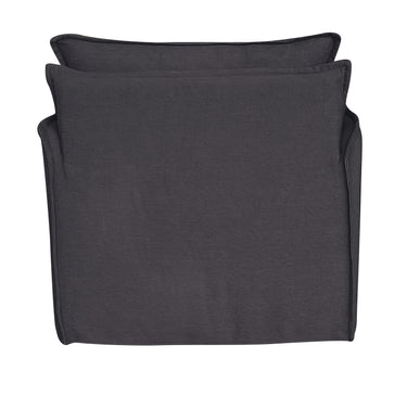 Chantilly Armchair - Charcoal at Online8 Furniture Auckland NZ