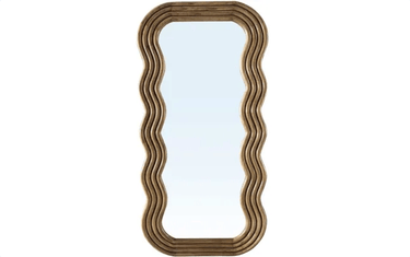 Charlie Mirror - Light brown at Online8 Furniture Auckland NZ