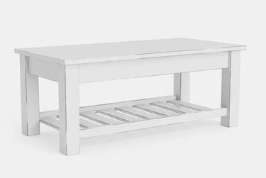 Charlton Coffee Table with Rack at Online8 Furniture Auckland NZ