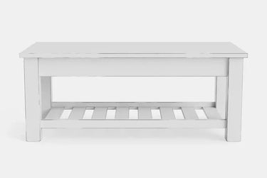 Charlton Coffee Table with Rack at Online8 Furniture Auckland NZ
