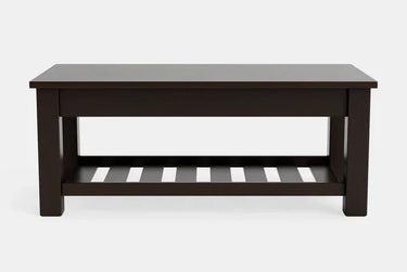 Charlton Coffee Table with Rack at Online8 Furniture Auckland NZ
